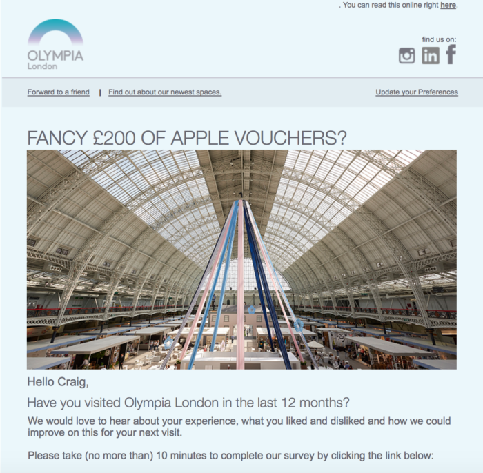 Olympia email